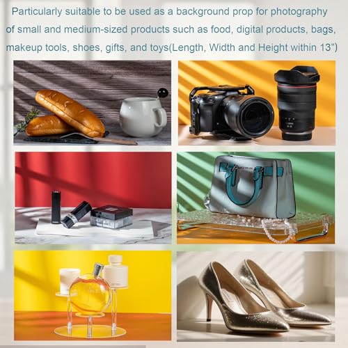 BYSTONE 10pcs/20pattern Small Product Photography Backdrops Kit Photo Background Food Photoshoot Backdrop Board with with Shadow Props(Upgrade Medium-Sized:15.7"x16.5") - Image 3