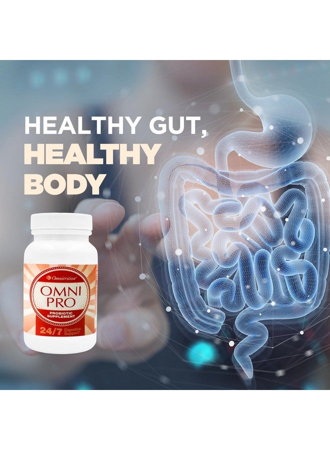 Omnitrition Omni Pro Probiotics, 90 Capsules for Men and Women, Gut-health - Image 5