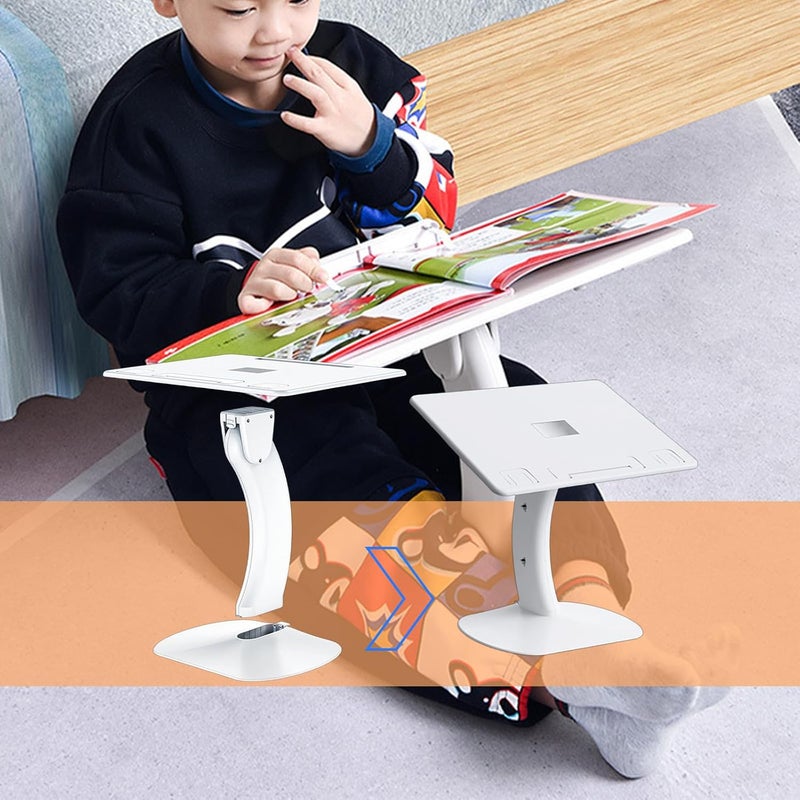 Adjustable Foldable Car Tray for Laptop Tablet and Food with Height and Phone Holders 10kg Load Laptop Stand - Image 2