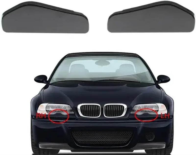 Vuzmode Front Headlight Washer Cover for BMW 3 Series E46 - Image 2
