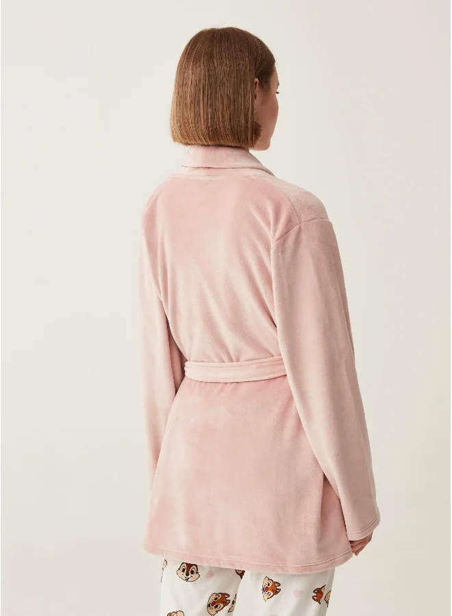 او في اس Ovs Short Dressing Gown In Velour