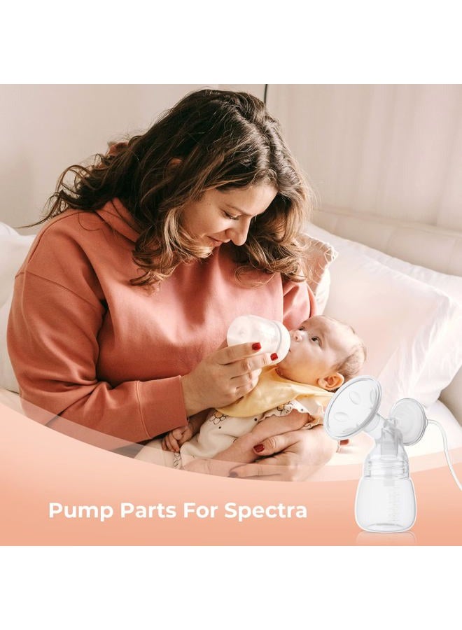 Hranio Breast Pump Parts Compatible with Spectra Bottles for Pumping Spectra Replacement Pump Parts Pump Bottles, Breast Pump s1/s2/9 Plus, Not Original Accessories, 2 Count - Image 5