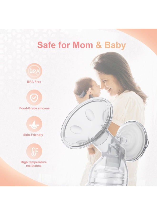Hranio Breast Pump Parts Compatible with Spectra Bottles for Pumping Spectra Replacement Pump Parts Pump Bottles, Breast Pump s1/s2/9 Plus, Not Original Accessories, 2 Count - Image 4