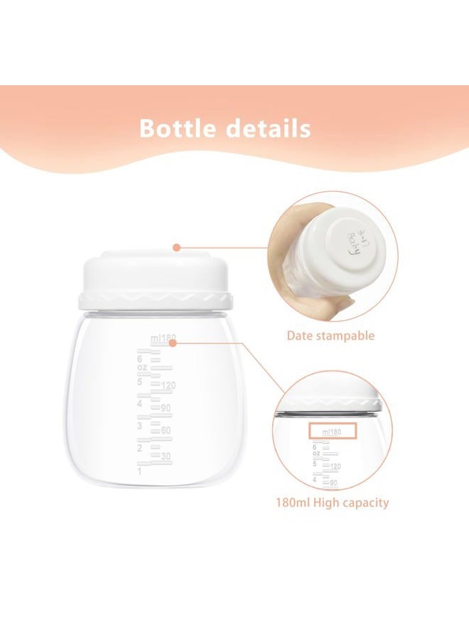 Hranio Breast Pump Parts Compatible with Spectra Bottles for Pumping Spectra Replacement Pump Parts Pump Bottles, Breast Pump s1/s2/9 Plus, Not Original Accessories, 2 Count - Image 3
