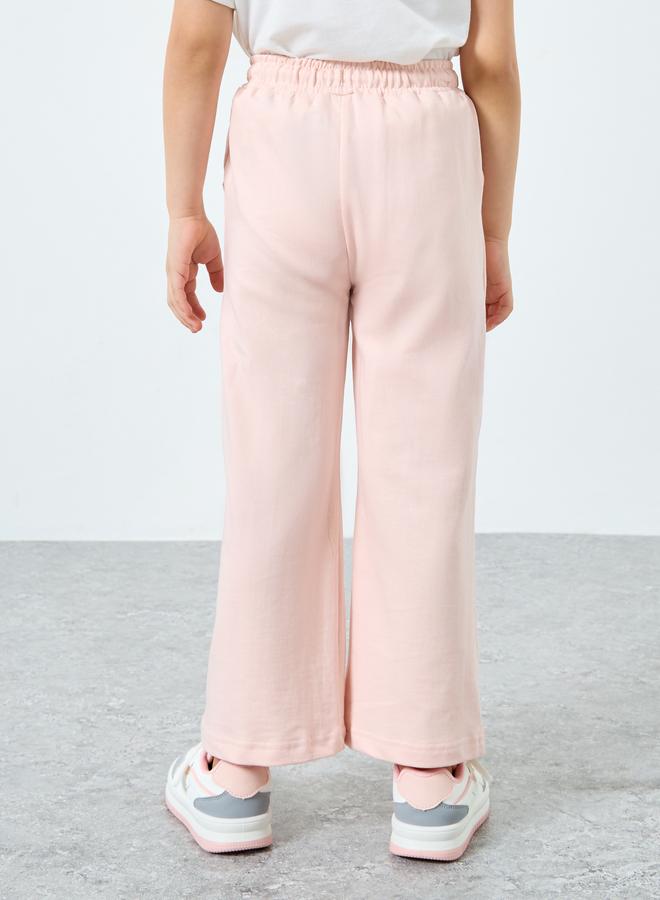 ستايلي بنطال جوغرز بقصة أرجل واسعة - Image 4