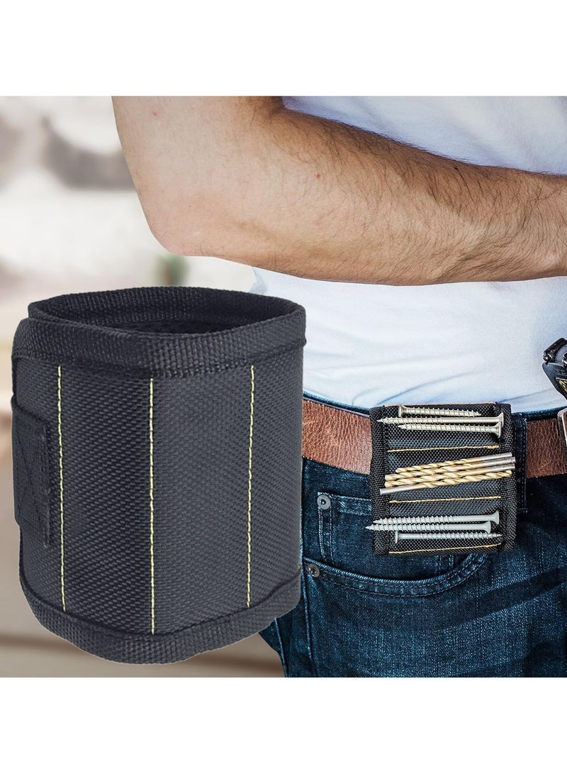 ACYYH Magnetic Wristband Holding Screws Nails Drill Bits Gadgets Tools Gift for Men Him Dad DIY Handyman Electrician Husband - Image 5