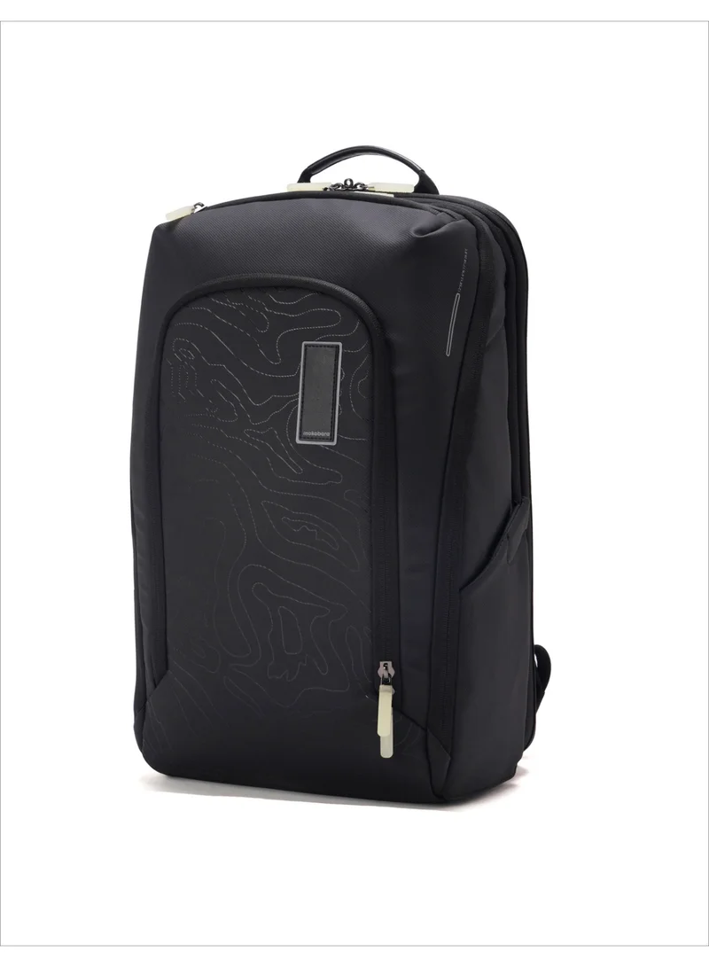 موكوبارا للتجارة ذ.م.م The Long Range Backpack - Expandable Water-Resistant Nylon | Black, Incognito