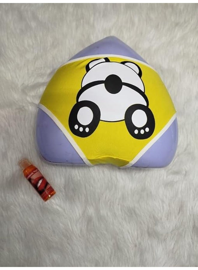 هنادى اندرات نسائية قطن شكل باندا لطيف خامة ناعمة ومريحة تصميم كيوت مناسب للبنات والسيدات استخدام يومي للبشرة الحساسة Hn 1048 اللون : اصفر المقاس: M - L - Image 2