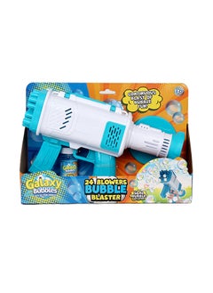 24 Holes Big Bang Bubble Blaster With 50ml Bubble Solution Battery Operated
