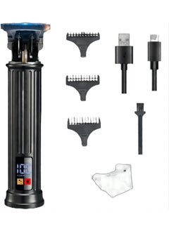Roziapro Hair Clippers for Men Cordless Zero Gapped Edgers Clippers Rechargeable Beard Trimmer Professional Barber Clipper T Blade Liners Trimmer Grooming Kit