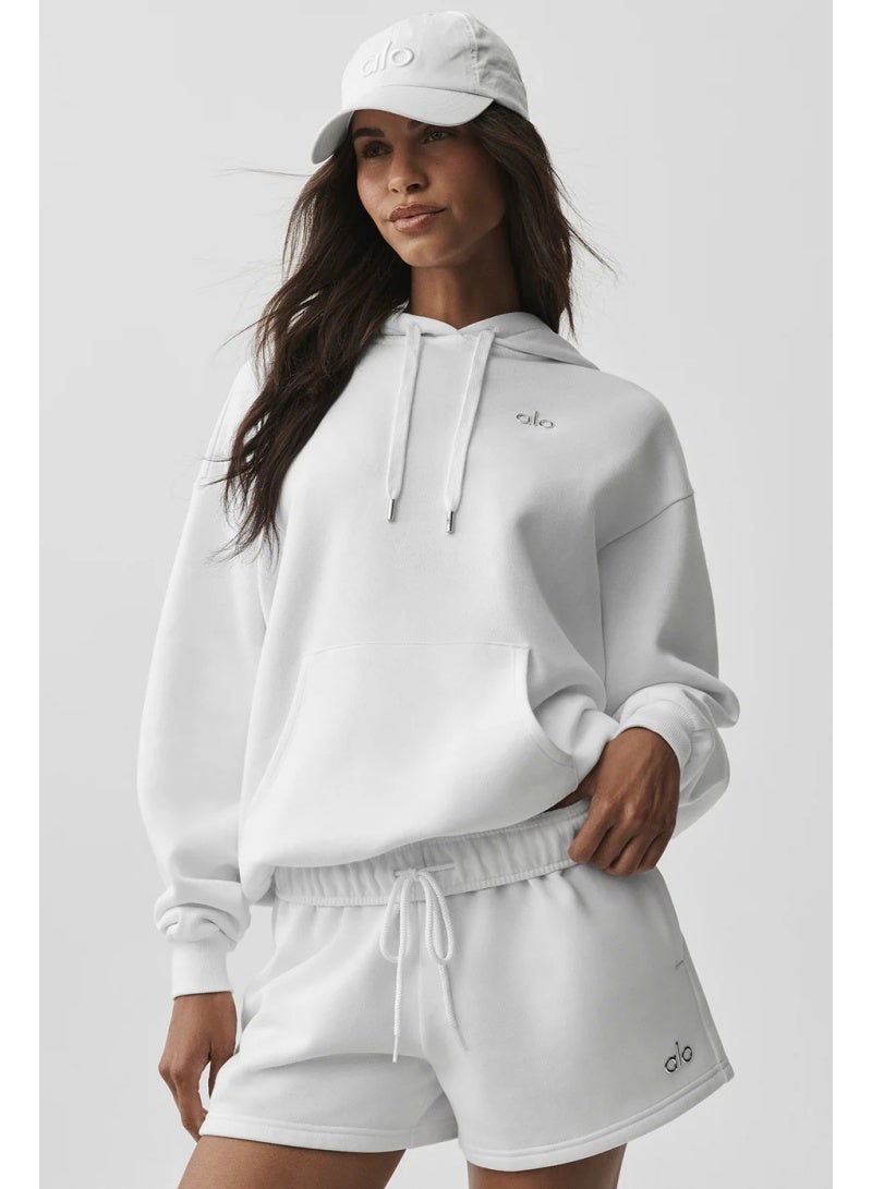 Alo Yoga Autumn Winter Loose Fit Alo Yoga Accolade Pullover Hoodie Women Casual Active Top - Image 2