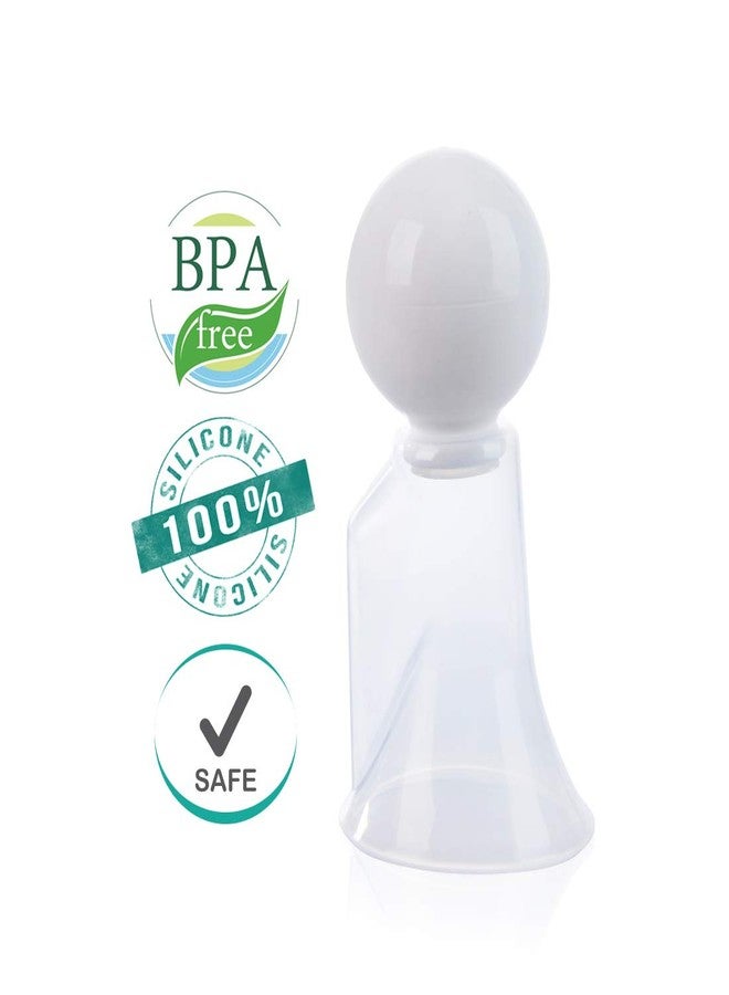 Buddsbuddy BB7073 Premium Silicone Compact Breast Pump (White) - Image 2