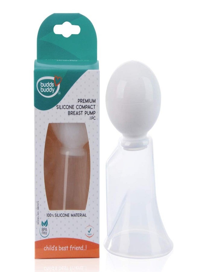 Buddsbuddy BB7073 Premium Silicone Compact Breast Pump (White) - Image 4