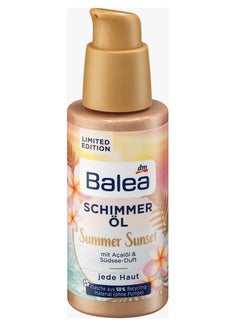Balea Summer Sunset body oil with glitter 75 ml 