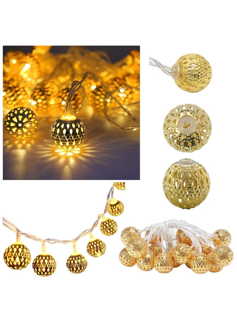 Ramadan LED Copper Metal 10pcs Electrode Gold - Image 1