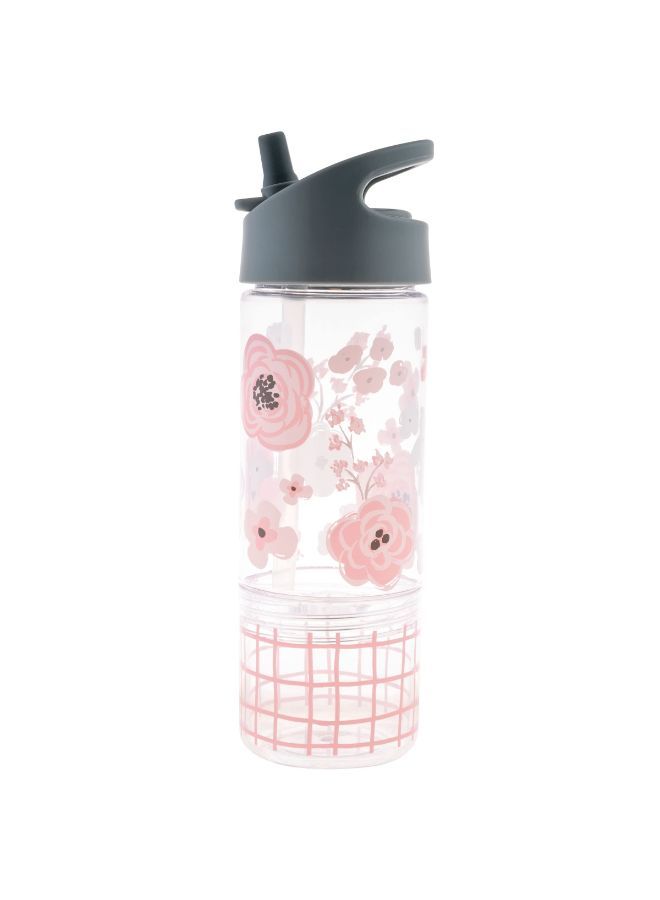 Stephen Joseph Flower Sip & Snack Bottle