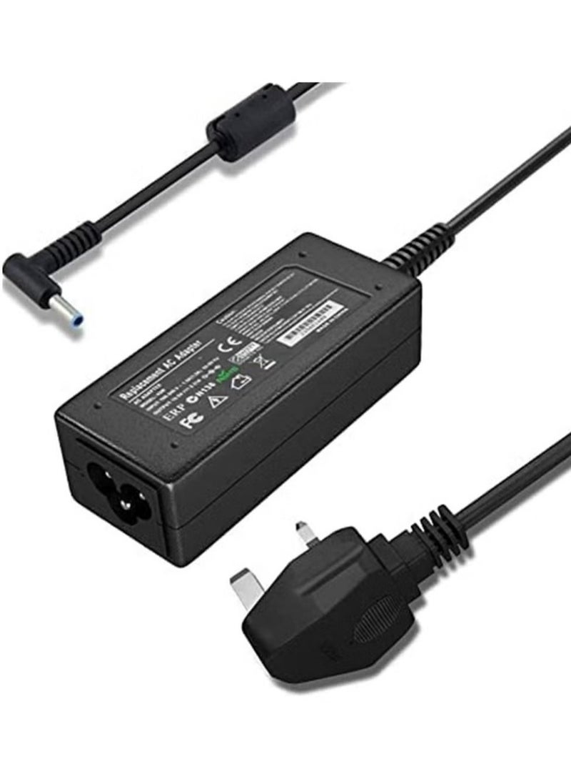 Anmi Anmi 65W 45W Laptop Charger Replacement for HP pavilion 11 13 14 15 17;HP Stream 11 13 14;HP Spectre X360;HP Chromebook 11 14 Ac Adapter Power Supply via blue tip  - Image 1