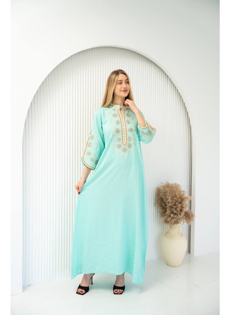 High-end jalabiya with luxurious embroiderySM - 10 - Image 4