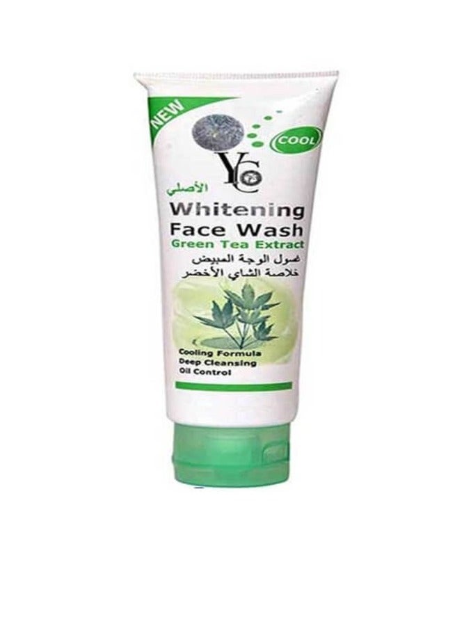 واي سي غسول تبييض الوجه واي سي بخلاصة الشاي الأخضر 50 مل - Image 1