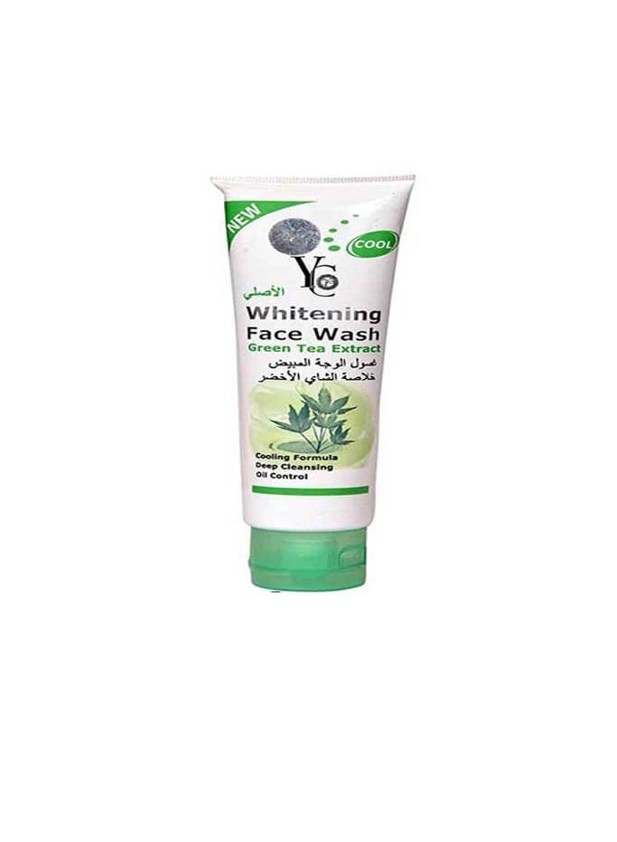 واي سي غسول تبييض الوجه واي سي بخلاصة الشاي الأخضر 50 مل - Image 2