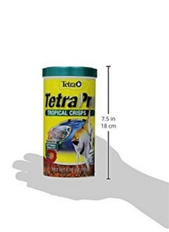 تترا رقائق TetraPro Tropical Crisps، 6.70 أونصة، طعام للأسماك، تركيبة متقدمة للمياه النقية  - Image 3