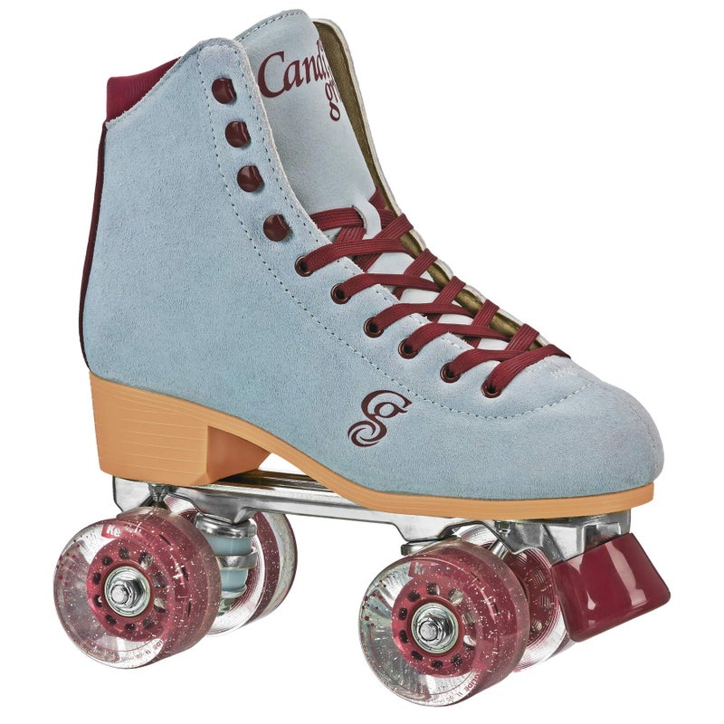 Roller Derby زلاجات كاردين GRL كارلين الرباعية الزرقاء/البورغندية مقاس 10 - Image 1