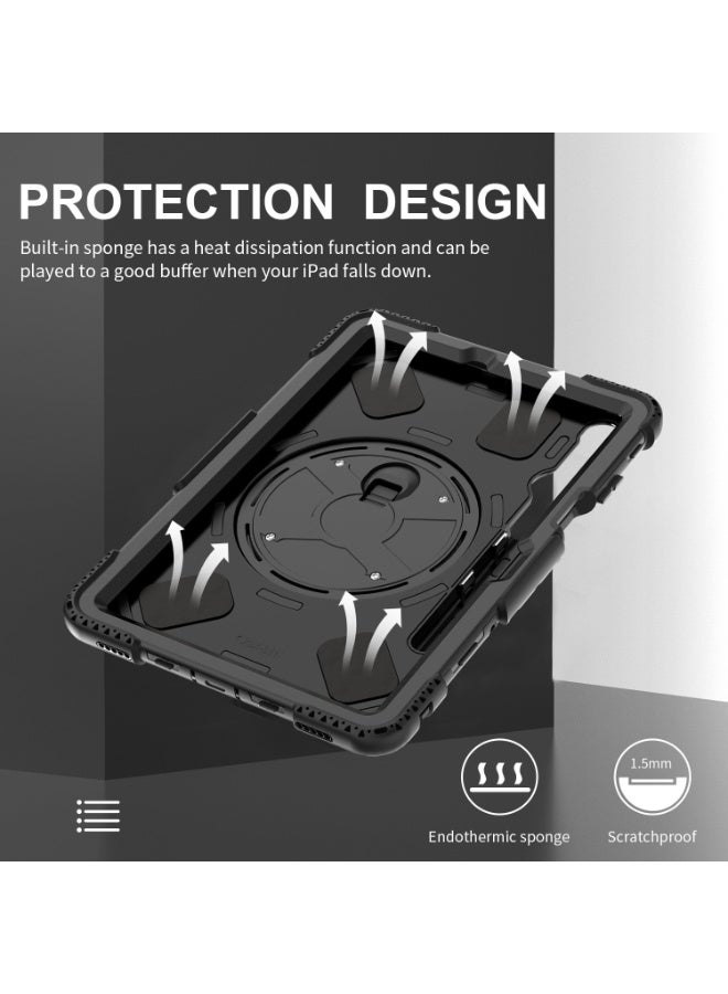 عام غطاء لسامسونج جالاكسي تاب S11 11 بوصة 2025: غلاف تاب S11 مع حامل قلم S / مقبض / حامل دوار. - Image 2