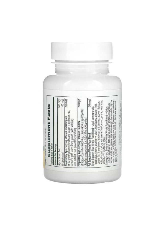 NaturesPlus Ultra Lipoic 30 Tablets  - Image 2
