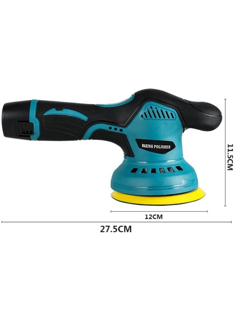 Generic Cordless Waxing & Polishing Machine Set – 12V, Dual Batteries, Pads & Accessories, Rechargeable Sander  - Image 2