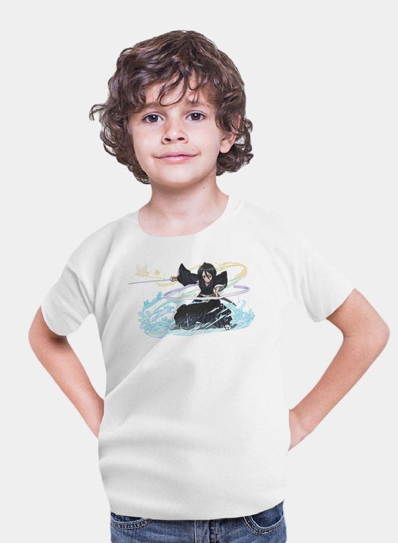 Fashion World Cotton T-shirt Printed with High-quality Anime Bleach - Image 1