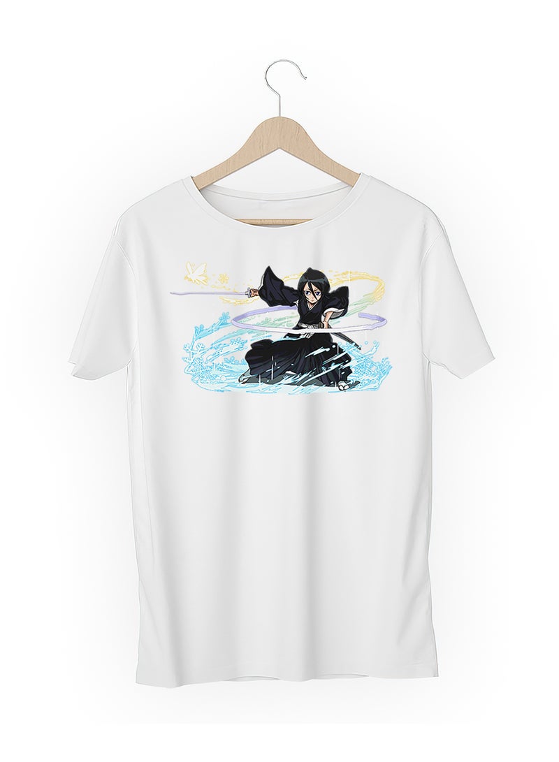Fashion World Cotton T-shirt Printed with High-quality Anime Bleach - Image 3