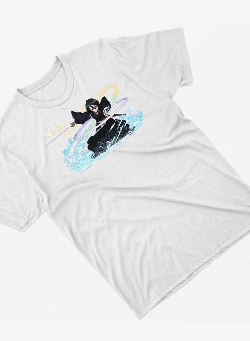 Fashion World Cotton T-shirt Printed with High-quality Anime Bleach - Image 2