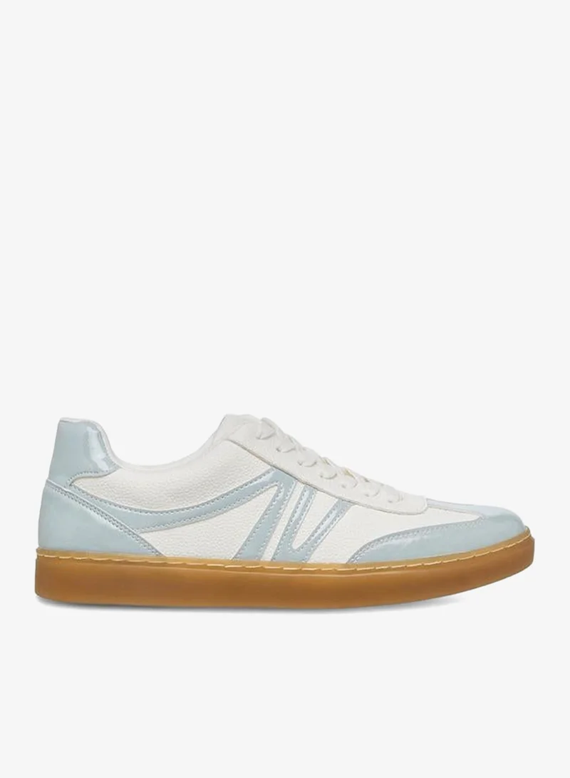 MISSY BLUE Women Lace-Up Ankle Sneakers for Women | Best Price UAE