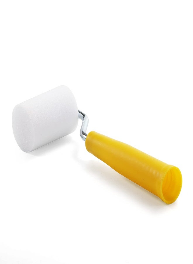 NANJA Foam Paint Roller, 2 Inch Mini Paint Roller Kit with High-Density Foam Roller Refills *6, Paint Tray, and Roller Handle, Small Sponge Paint Roller for Touch-ups and Smooth Finishes - Image 5