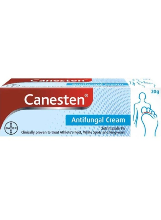 Canesten Antifungal Cream 20g – Clotrimazole Cream for Fungal Skin Infections