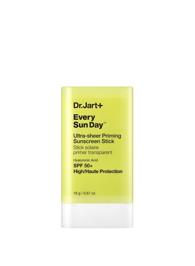 Dr.Jart+ Every Sun Day Ultra-Sheer Priming Sunscreen Stick SPF 50 19g - Image 1