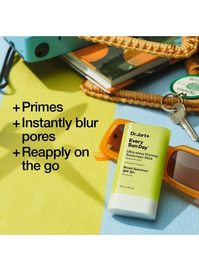 Dr.Jart+ Every Sun Day Ultra-Sheer Priming Sunscreen Stick SPF 50 19g - Image 2