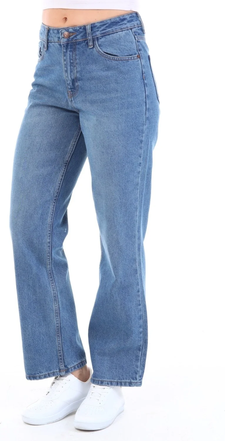 Cedy Denim Women's High Waist Casual Jeans Plus Size Jeans - C602