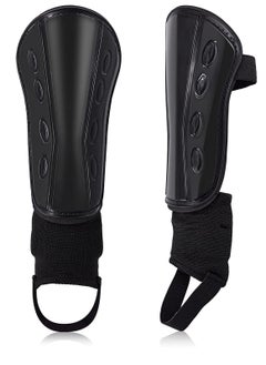 Excefore Football Shin Pads for Boys Kids, Non-Slip Shin Guards with Ankle Protection Footballs Training Equipment for Girls Youth Toddler Children  - Image 1