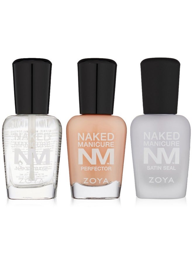 Zoya Men'S Starter Manicure Kit, 0.5 Fl Oz (Pack Of 3)  - Image 1