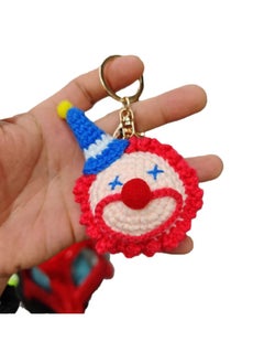 Crochet Finished Clown Keychain Creative Jewelry Pendant Bag Hanging Decoration Girlfriends Gift Gift - pzsku/Z93BA070584D441F978E8Z/45/_/1740471797/3bc77291-d153-40c2-b86f-2dacd047e041