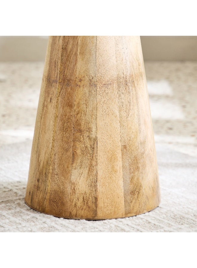 Home Box Flavio Genuine Marble Top Accent Table - Image 3