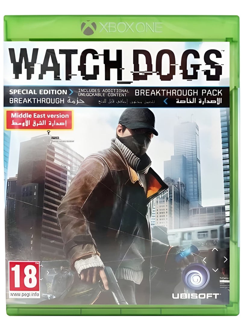 Games Watch Dogs: Special Edition - Xbox One 