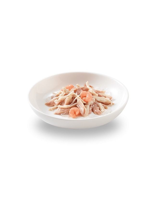 Schesir Tuna and chicken with shrimps Pouch Wet Food For Cats - Image 2