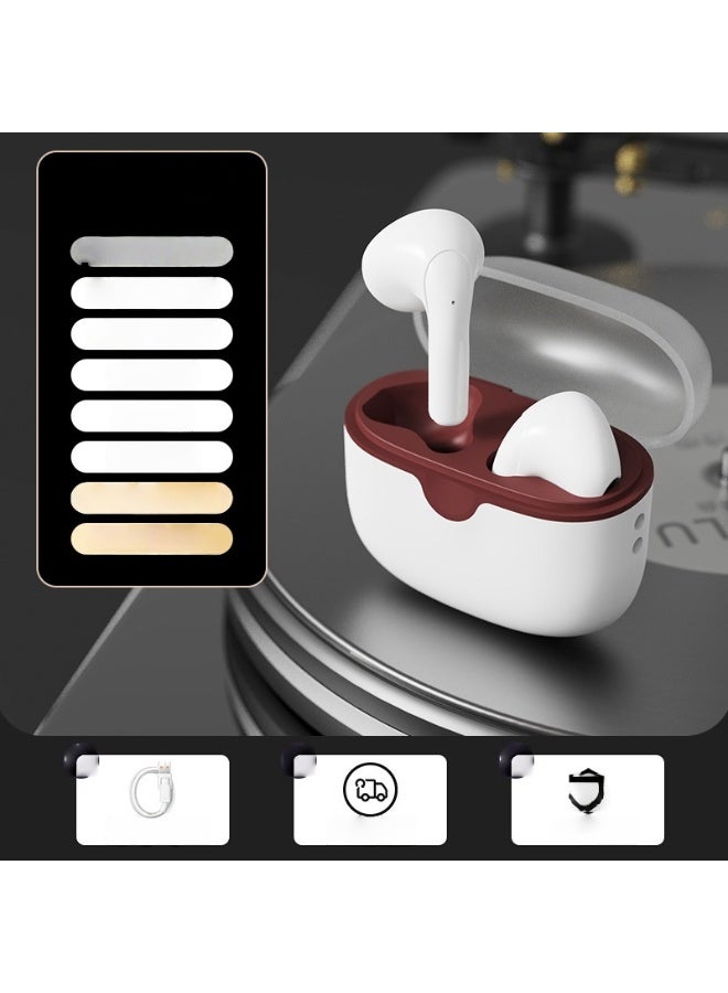 KUYING Newly Popular TWS Aluminum Alloy Mini Wireless 5.3 Bluetooth Earphones Dual In Ear Noise Reduction 
