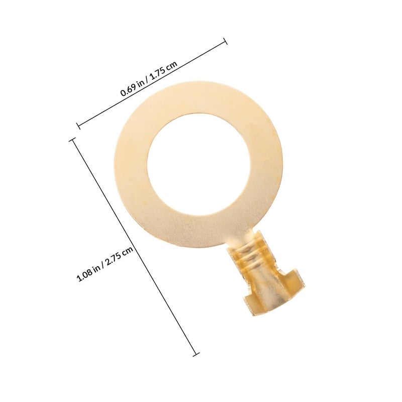 100pcs M10 Copper Ring Terminals Battery Cable Lugs Heavy Duty Wire Connectors for Electrical and Car Battery Wiring - Image 2