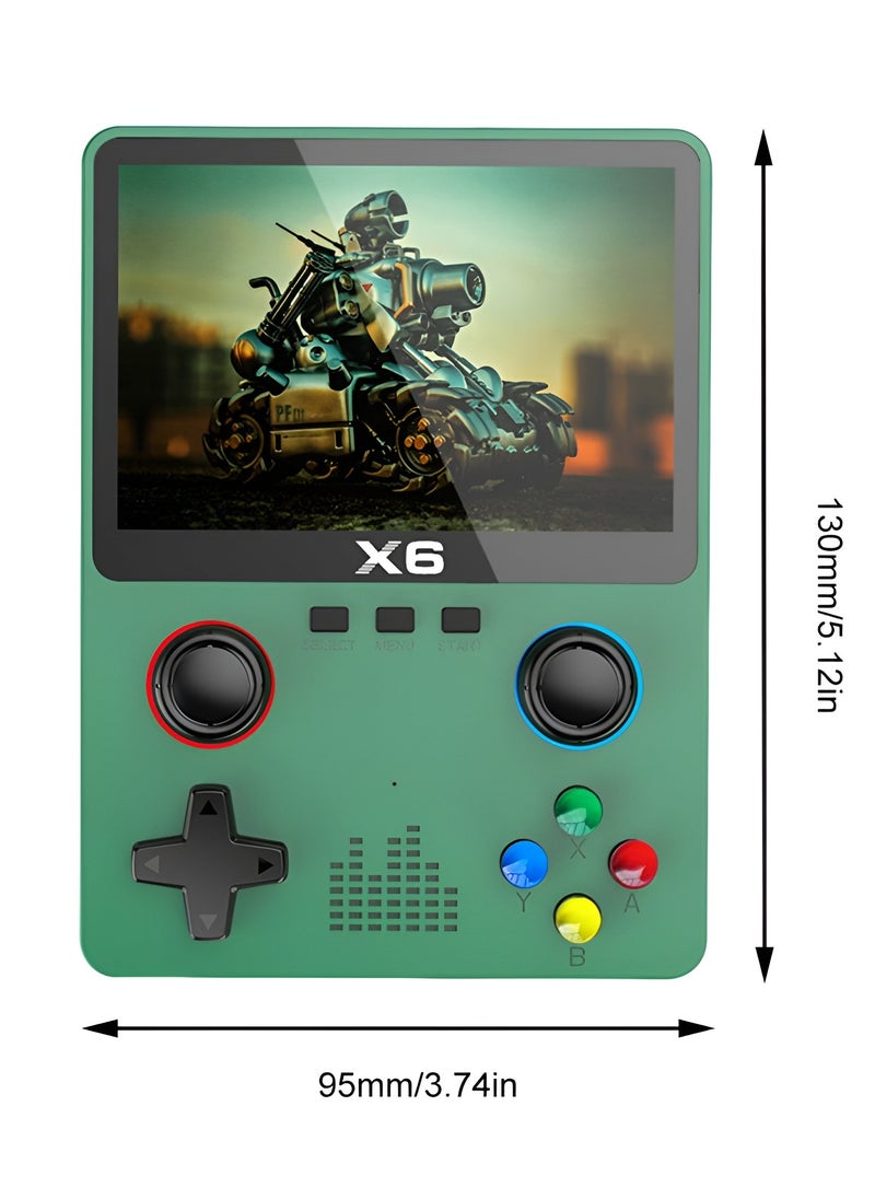 BORTONY - X6 Handheld Game Console 3.5 inch HD Dual Joystick GBA 11 Emulators - Image 1