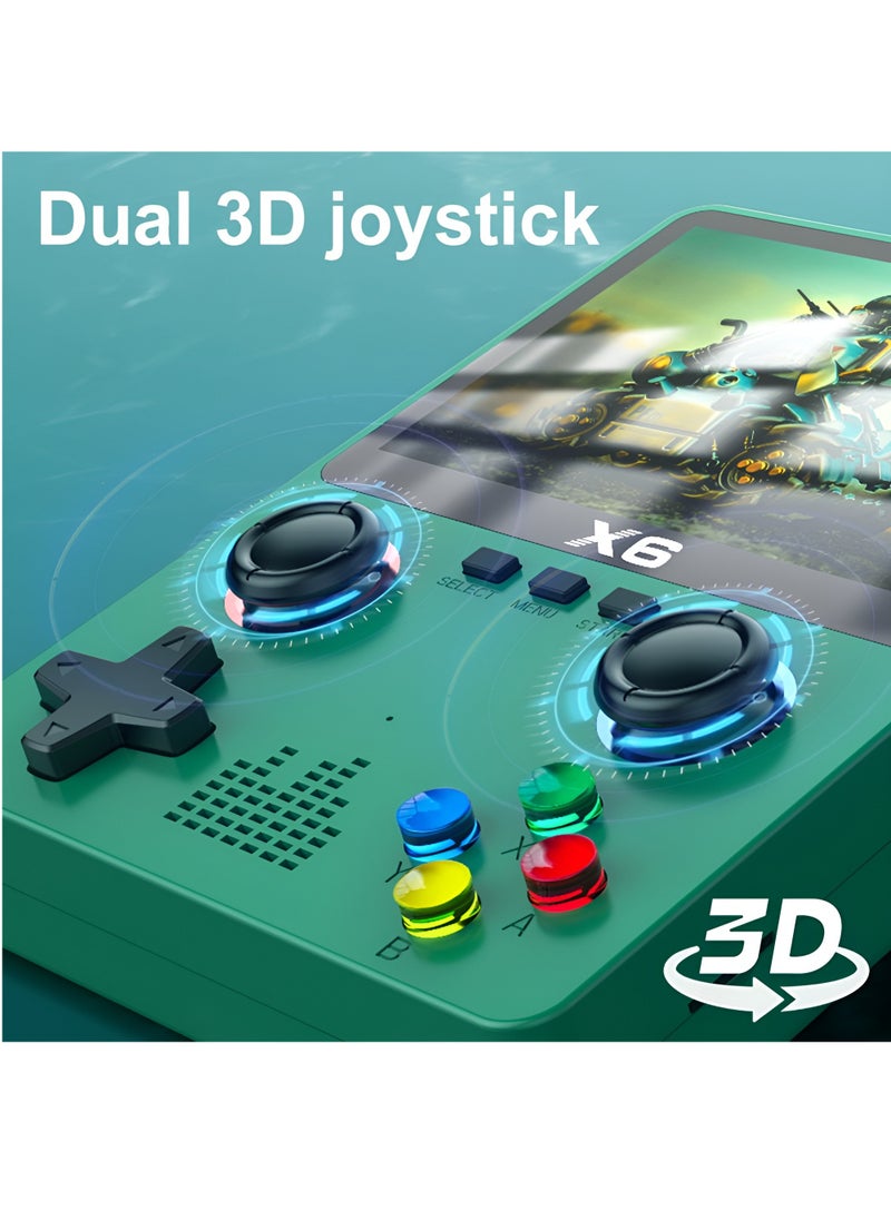 BORTONY - X6 Handheld Game Console 3.5 inch HD Dual Joystick GBA 11 Emulators - Image 1