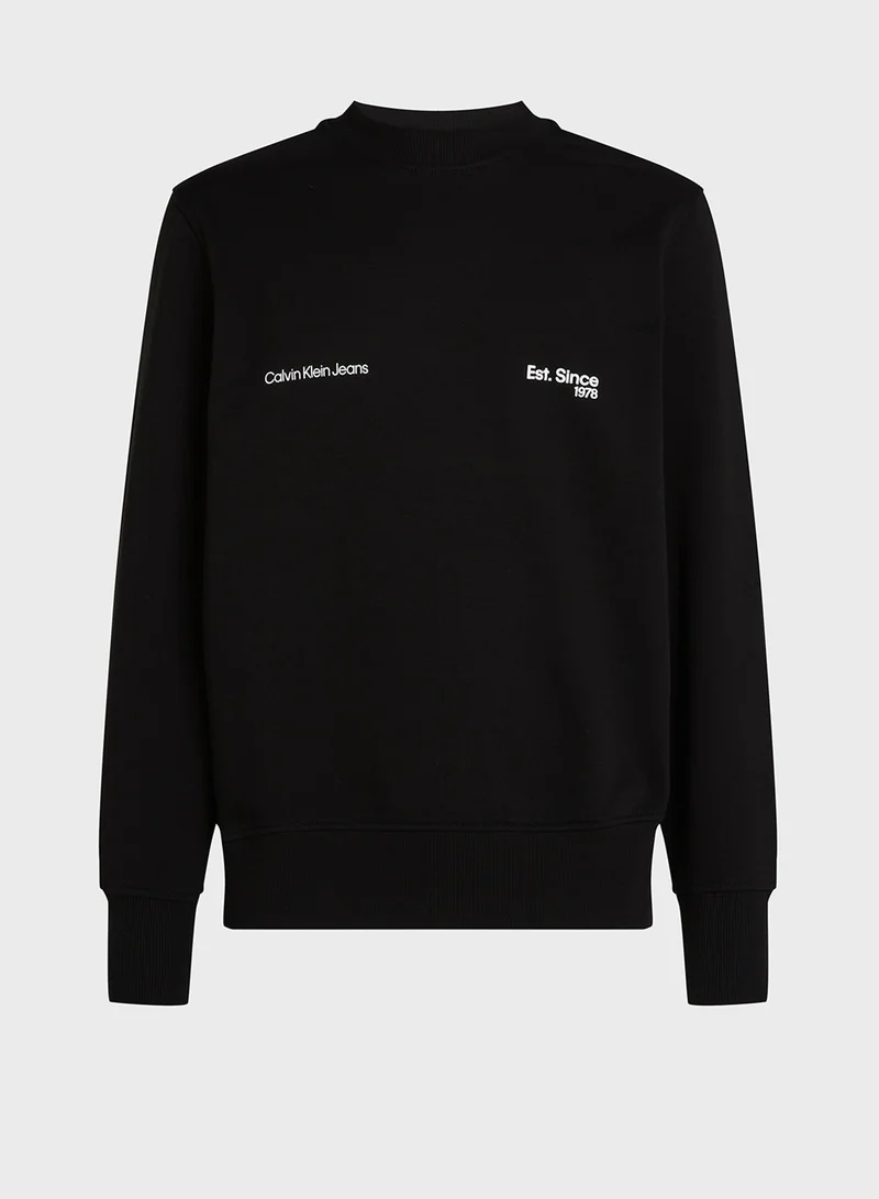 Calvin Klein Jeans CALVIN KLEIN 1978 CREW NECK