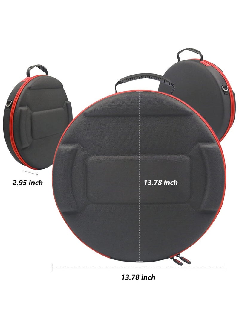 Generic - Carrying Case for Nintendo Switch Ring Fit Adventure, Ring-Con Handbag with Game Card Slots Shockproof Storage Bag AC Adapter Storage for Switch Console Controller Dock AC Adapter Switch Accessories - Image 1